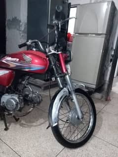 Honda CD 70 Bike for Sale with original Book only