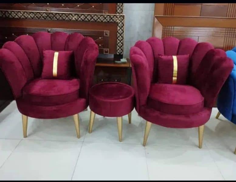 2 bedroom chairs 1 coffee table in beautiful designs available 11