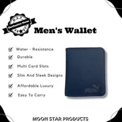 men’s  high quality  premium  wallet