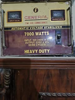 General Stabilizer 7000 Watts