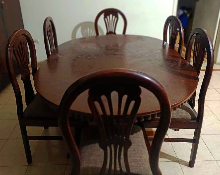 6 Seat Dining Table 0