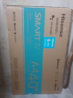 Hisense Smart Android LED 40 Inches box pack