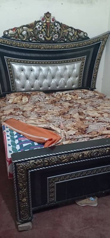 King Size Bed Dressing Table Meters Sofa Set 4