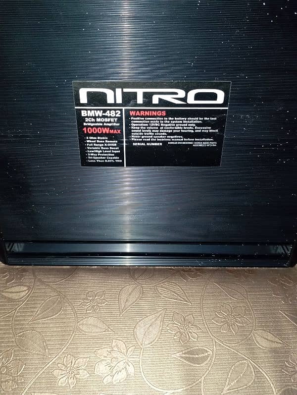 Nitro Amplifier 1000 Watt 5