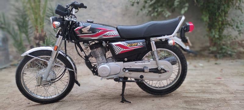 Honda 125 2024 Black 6