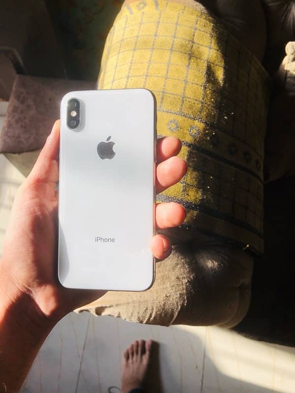 iPhone X 256 pta approved with box 1