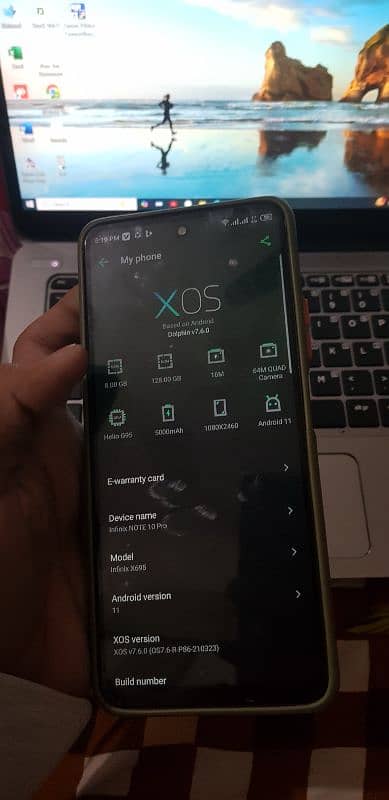 Infinix note 10 pro RAM 8/128 gb 3