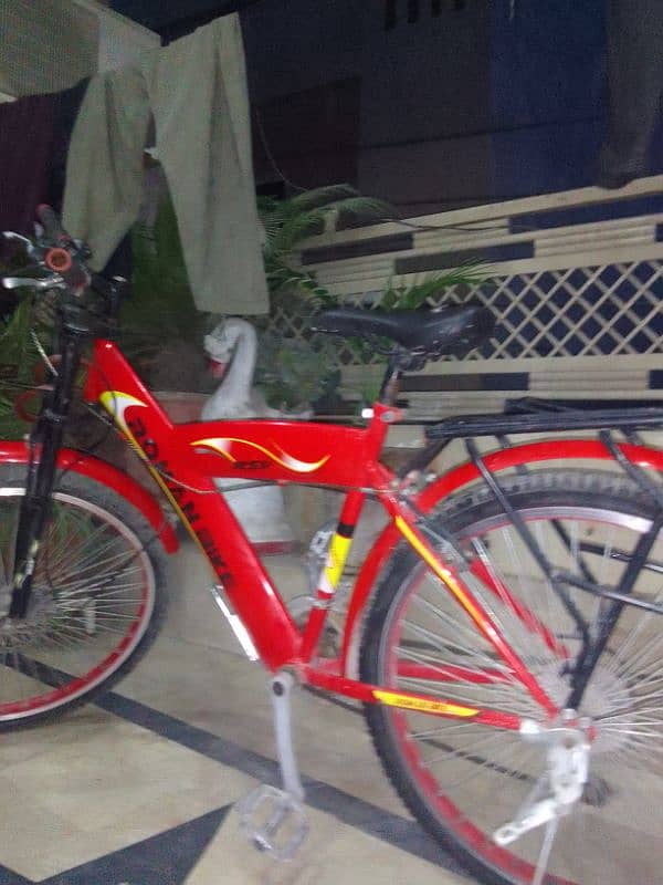 Red Roman Bicycle 2