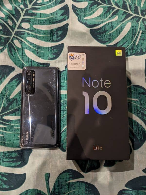 Xiaomi Mi Note 10 Lite with Box Official PTA Approved in good conditio 1