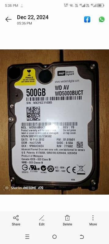 Hard disk for sale 3