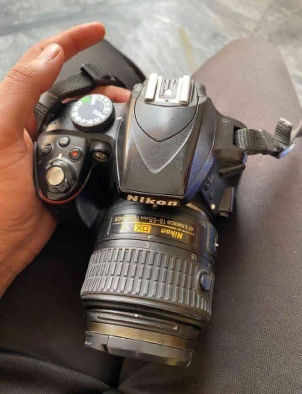 Nikon d3300 camera for sale with 2 battery  1 bag 1