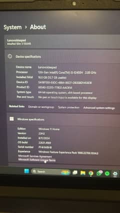 Lenovo Idealad slim 3i (under lenovo warranty)