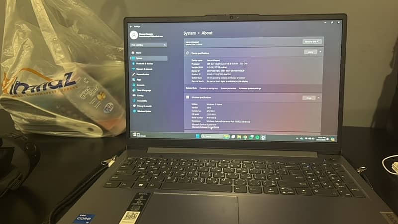 Lenovo ideapad slim 3i i5 12th Gen 16 GB RAM 1 TB SSD (Under Warranty) 1