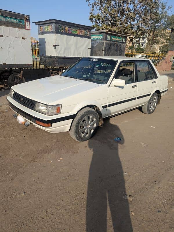 Toyota Corolla 1986 Model Karachi Registration 1993 0