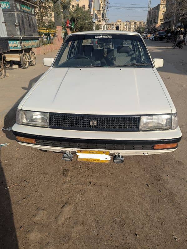 Toyota Corolla 1986 Model Karachi Registration 1993 1