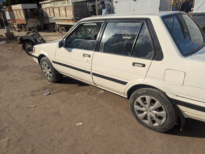 Toyota Corolla 1986 Model Karachi Registration 1993 6