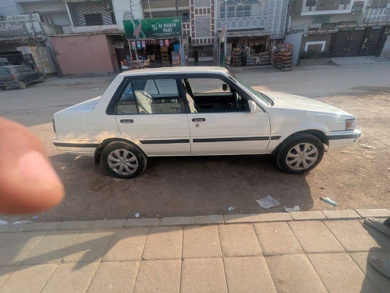 Toyota Corolla 1986 Model Karachi Registration 1993 7