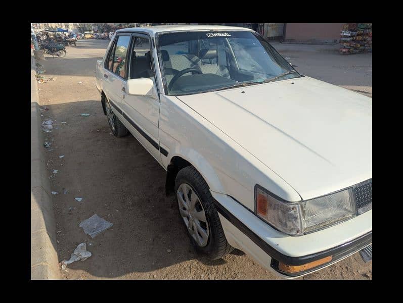 Toyota Corolla 1986 Model Karachi Registration 1993 8