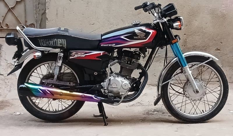 Honda CG 125 For Sale Hyderabad No 03378421306 7