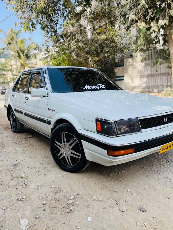 Toyota Corolla GL Saloon 1986 model 1994 recondition own engine 8