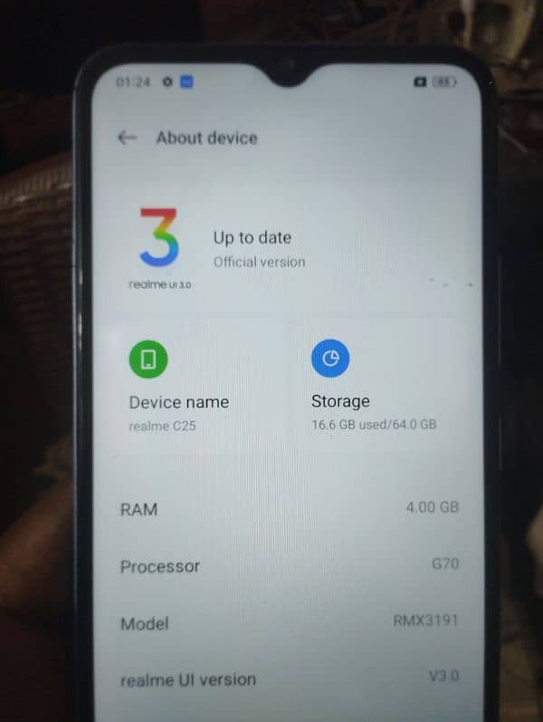 realme c25 4 64 all ok exchange 1