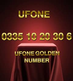 Ufone Golden Numbers