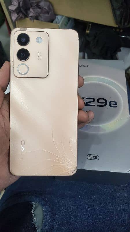 Vivo V29e 5G 8/256 with box only PTA Aproved 3