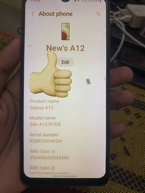 Samsung A12 (Exchange Possible) 0