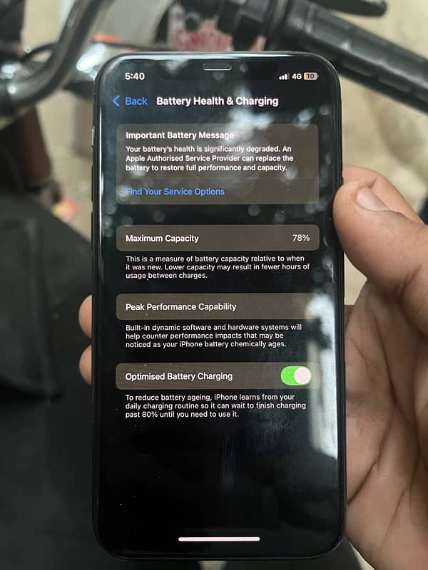 iphone 11pro non pta fu all ok bettery 78% sim working all ok 6