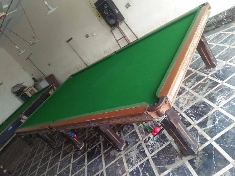 2 snooker tables for sale 1