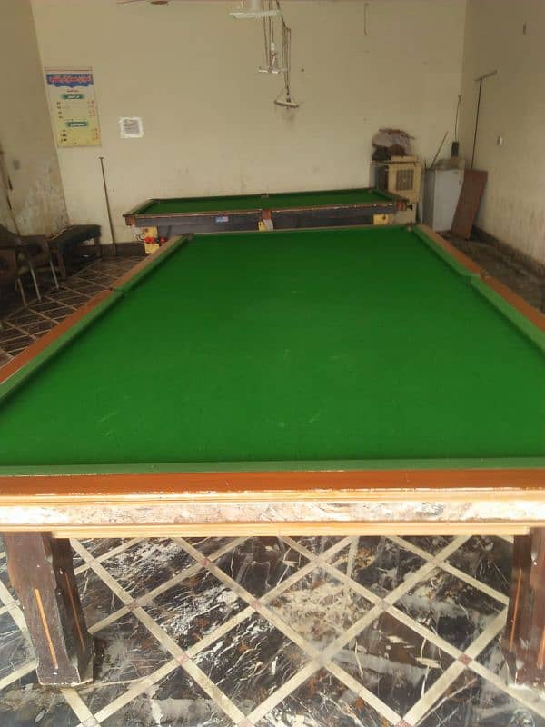 2 snooker tables for sale 8