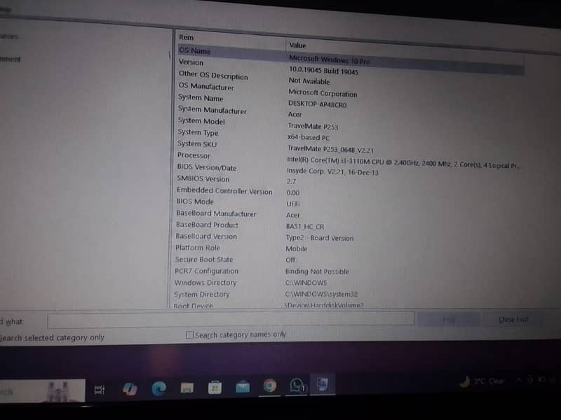 Acer laptop used like new 2