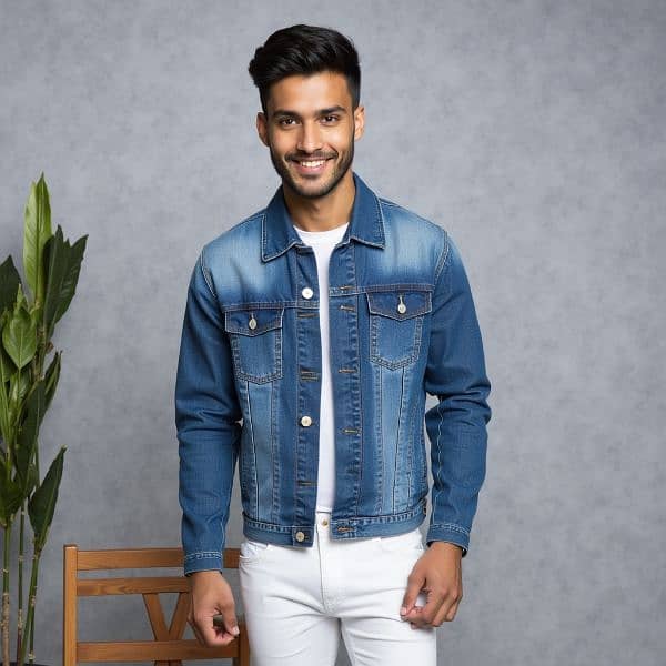 Denim Jacket for Men's and Women's | Available in 2 Colors 1