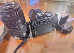 Nikon D5300 to battery