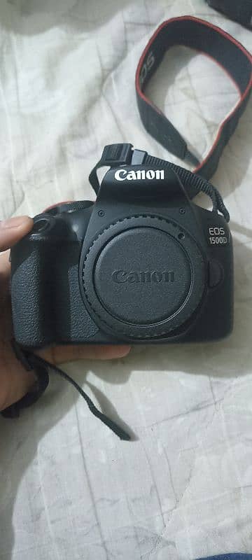 CANON 1500D new condition slightly use 1