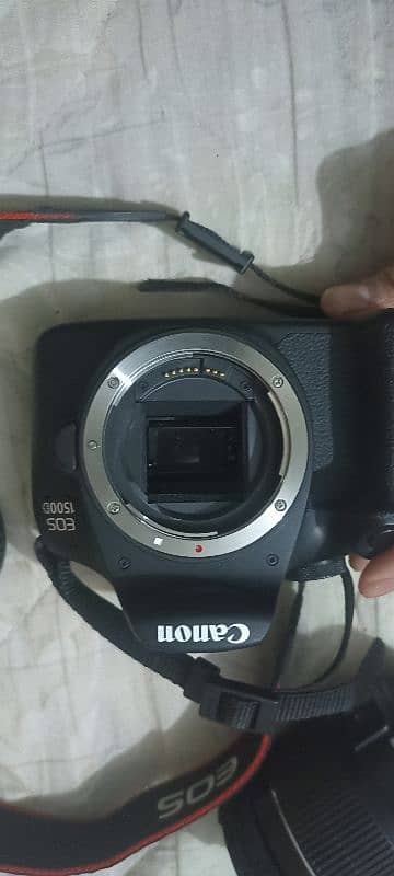 CANON 1500D new condition slightly use 3