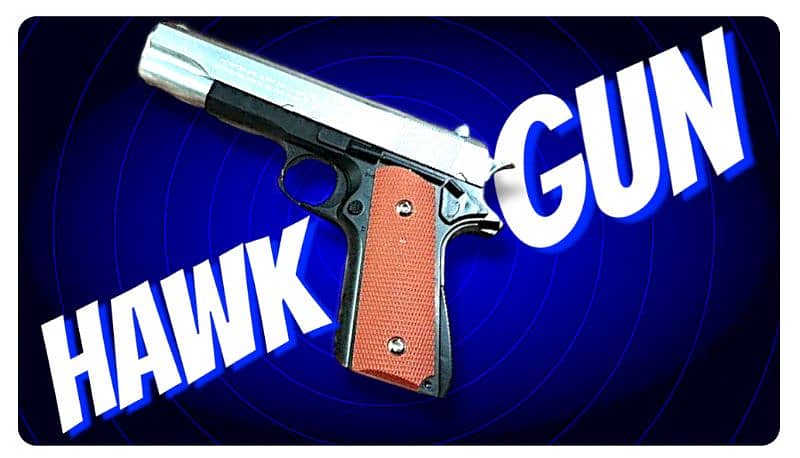 Heavy Metal Hawk Style Toy Gun For Kids 1