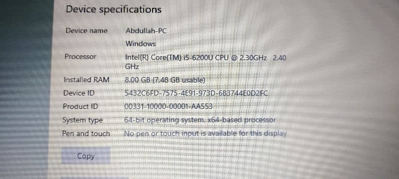 DELL Latitude Core I5 6Th Gen 2