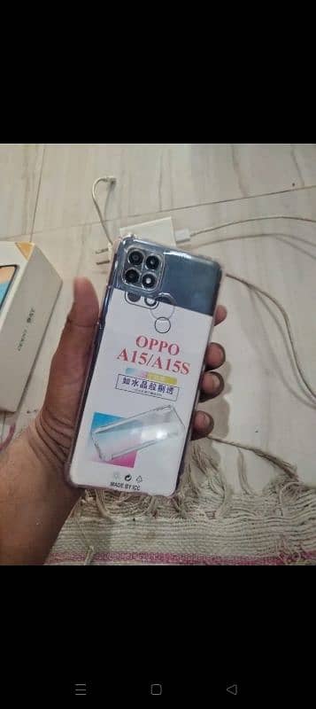 oppo A15s 4/64 complete samn 3