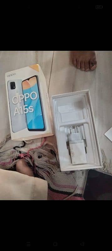 oppo A15s 4/64 complete samn 7