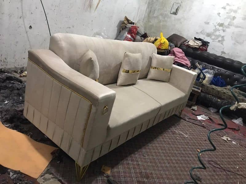 Luxury Sofa  /5 Seater sofa set/Wooden Sofa / Furniture 3