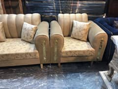 Luxury Sofa  /5 Seater sofa set/Wooden Sofa / Furniture