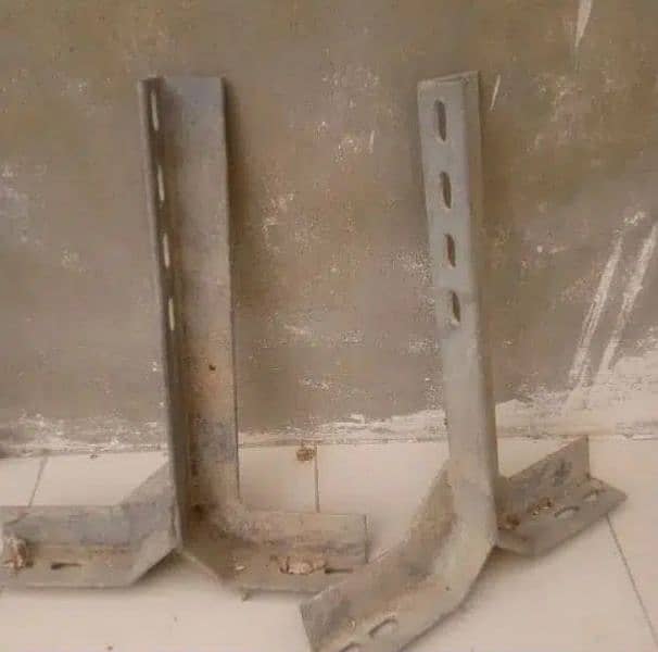 Split AC outer heavy material Angle Iron Brackets, Base, Support 4