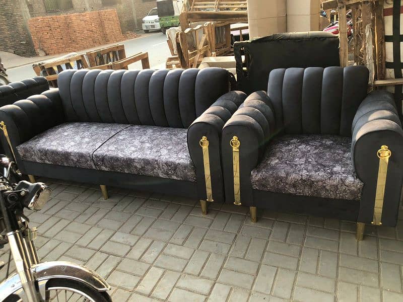 Luxury Sofa  /5 Seater sofa set/Wooden Sofa / Furniture 0