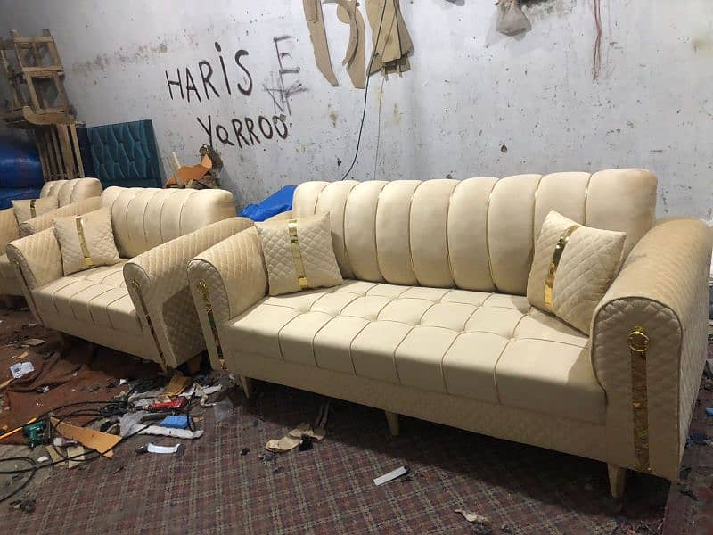 Sofa Set | Wooden Sofa | Five Seater Sofa | Furniture 5