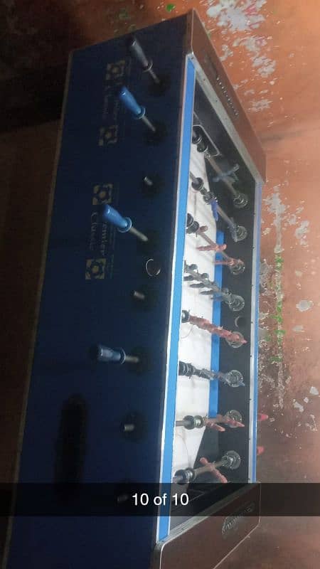 foosball table and token game 0