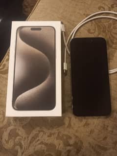 iphone 15 pro max 256 gb Hk model full sim time