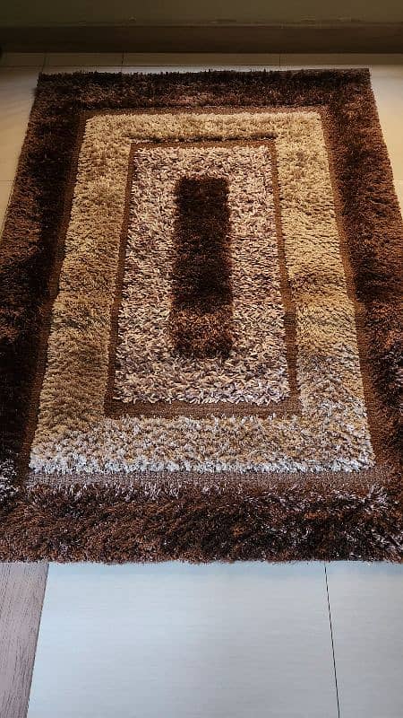 Fancy Fluffy Rug  (5.5 feet x 4 feet) 4