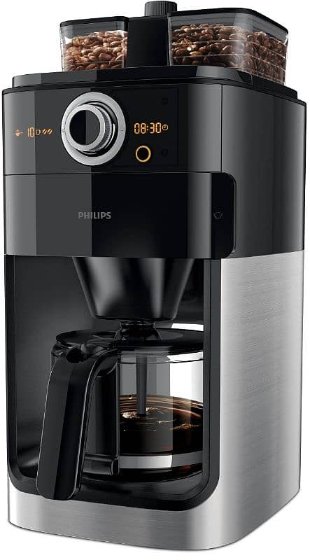 Philips coffee maker with grinder  model hd7762 1