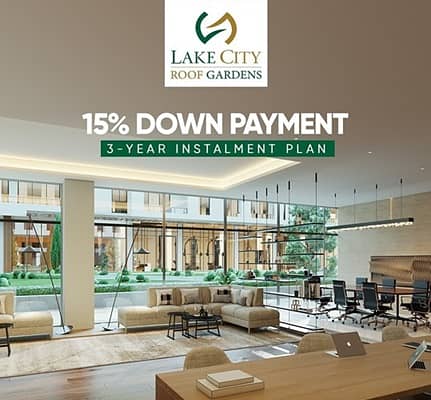 1,200 Square Feet Flats for Buy in Lake City Roof Gardens, Lahore 2